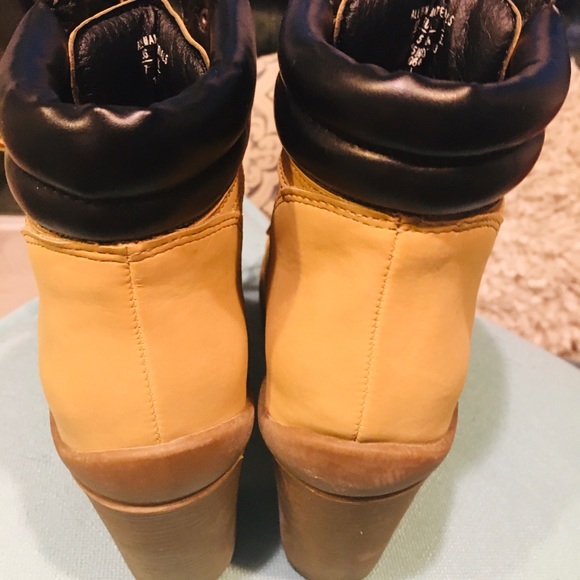 High-heeled Joe Boxer work boots, size 7 EUC - Picture 2 of 5